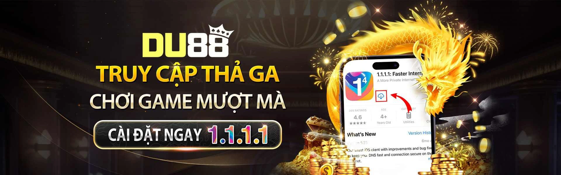 Casino live, ứng dụng, hỗ trợ 24/7 và nhắc nhở 18+ tại Du88